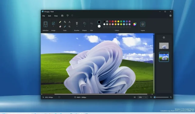 Afbeeldingslagen gebruiken in Paint voor Windows 11