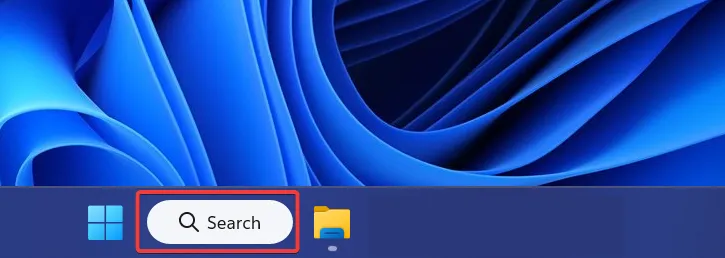 從 Windows 11 中的任務欄搜索