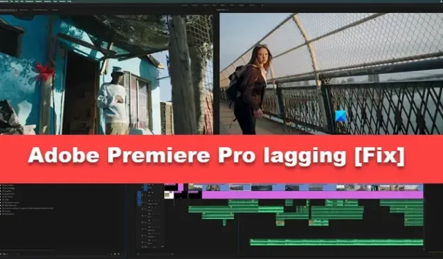 Adobe Premiere Pro verzögert oder stottert [Fix]