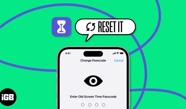 Hoe u de Screen Time-toegangscode op iPhone, iPad en Mac kunt resetten