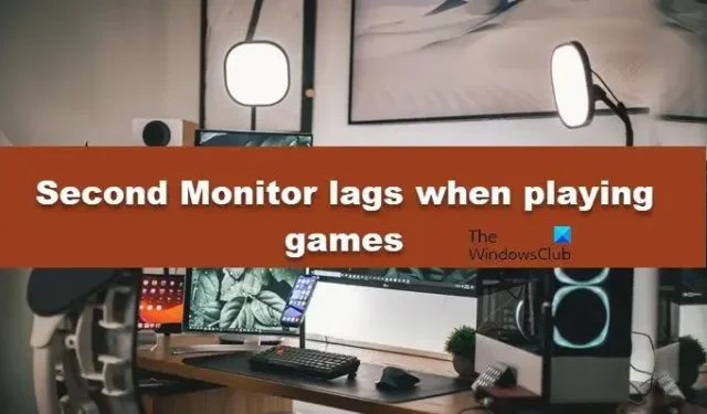 Drugi monitor opóźnia się podczas grania w gry [Poprawka]