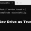 Windows 11에서 Dev Drive를 신뢰할 수 있음 또는 신뢰할 수 없음으로 설정하는 방법