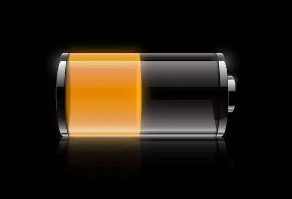El porcentaje de batería no aumenta.