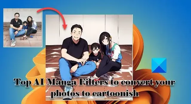 Principais filtros AI Manga para converter suas fotos em anime