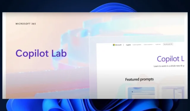 Microsoft annonce Copilot Lab, un hub où vous apprenez à travailler avec l’IA