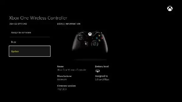 Actualizar el controlador Xbox