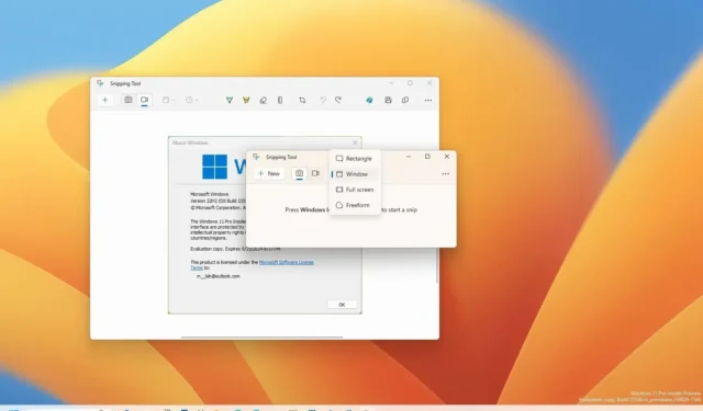 La herramienta de recorte puede extraer texto de imágenes en Windows 11