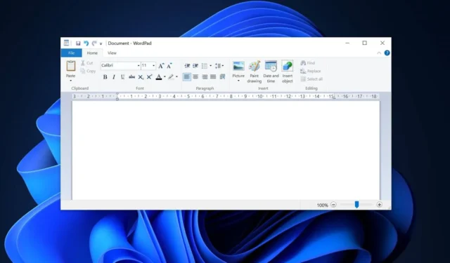 Gli utenti di Windows 11 protestano contro la rimozione di WordPad da parte di Microsoft: “È più veloce di MS Word”