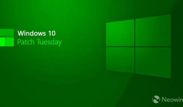 Lançamento do patch terça-feira do Windows 10 de outubro de 2023 (KB5031356) – aqui estão as novidades e o que quebrou