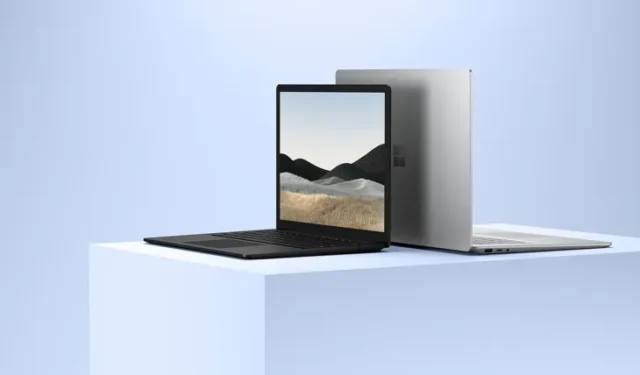 Surface Laptop 4 獲得具有音訊改進的新韌體