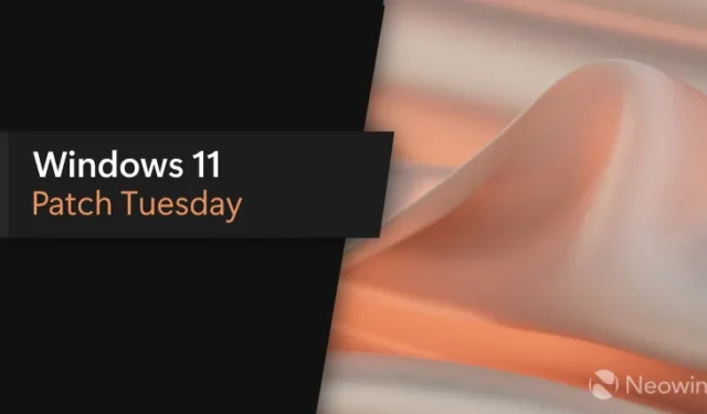 Windows 11 oktober Patch Tuesday-update (KB5031354) arriveert met Moment 4-wijzigingen
