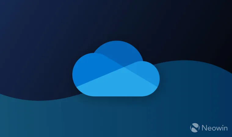 Le logo Microsoft OneDrive
