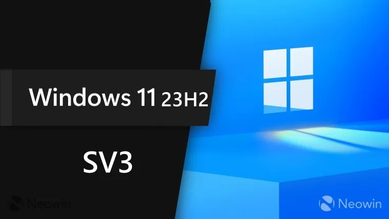 Windows 11 23H2 mit Codenamen Sun Valley 3