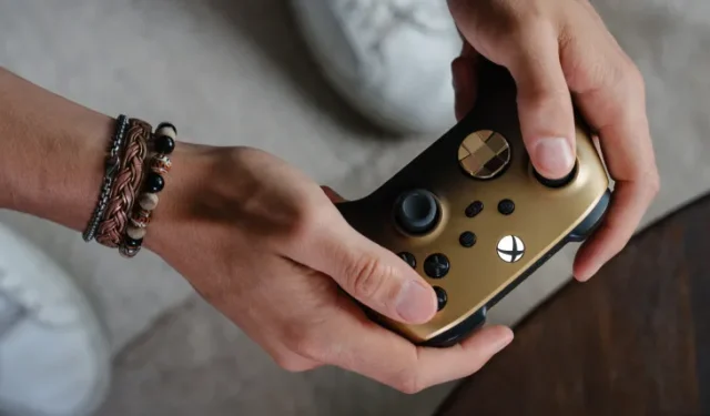 Microsoft annonce une nouvelle manette Xbox Gold Shadow Special Edition