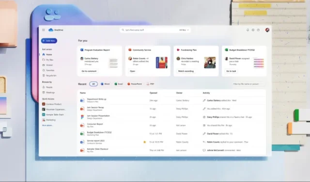 Microsoft OneDrive 3.0 revelado con nuevo diseño, nuevas funciones para compartir, Copilot AI y más