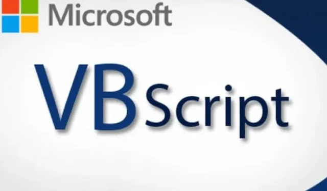 Microsoft는 향후 Windows 버전에서 VBScript 언어를 공식적으로 중단했습니다.