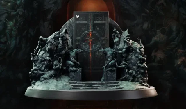 Você pode ganhar este console de jogo personalizado Xbox Series X Diablo IV super legal