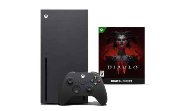 Xbox Series X-Diablo IV 번들을 사상 최저 가격으로 구매할 수 있습니다.