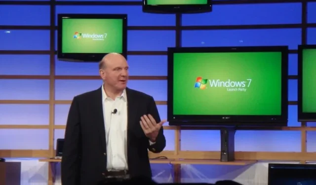 Un rapido sguardo al lancio di Windows 7 di Microsoft 14 anni fa