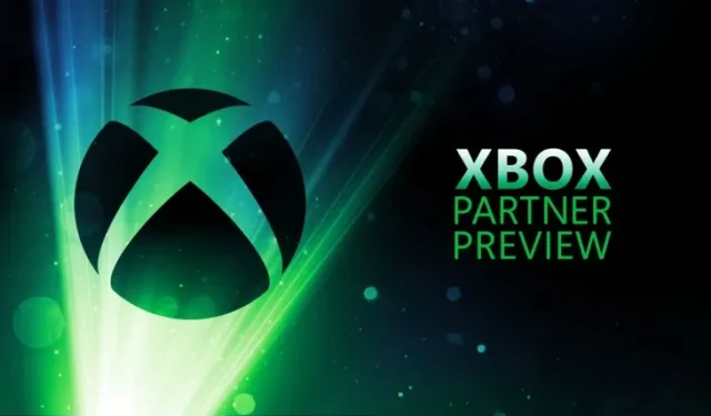 Presentazione dell’anteprima per i partner Xbox annunciata per il 25 ottobre con rivelazioni di terze parti