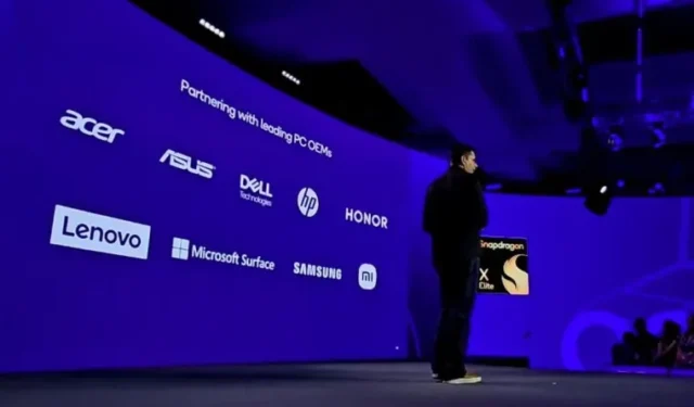 Microsoft, HP, Lenovo, Dell et d’autres incluront les processeurs Snapdragon X de Qualcomm dans leurs PC