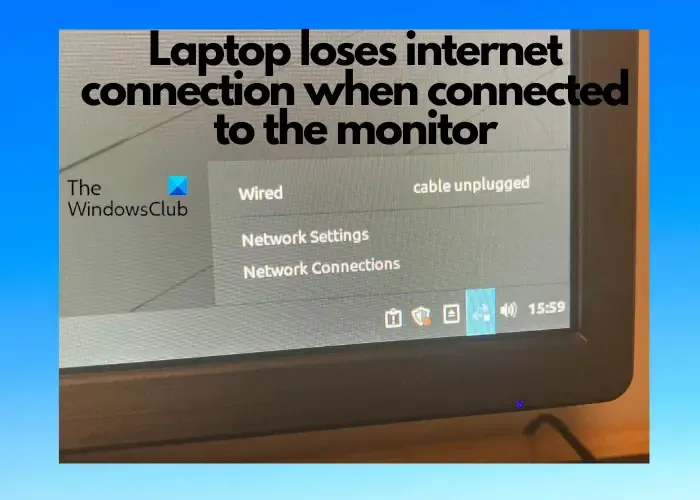 Wi-Fi-verbinding verbroken bij verbinding met externe monitor