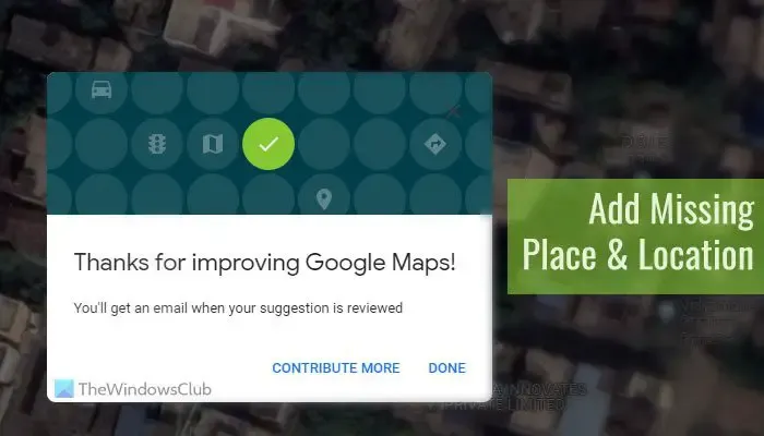 So fügen Sie einen fehlenden Ort oder Ort zu Google Maps hinzu