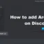 Como adicionar bot Arcane no Discord