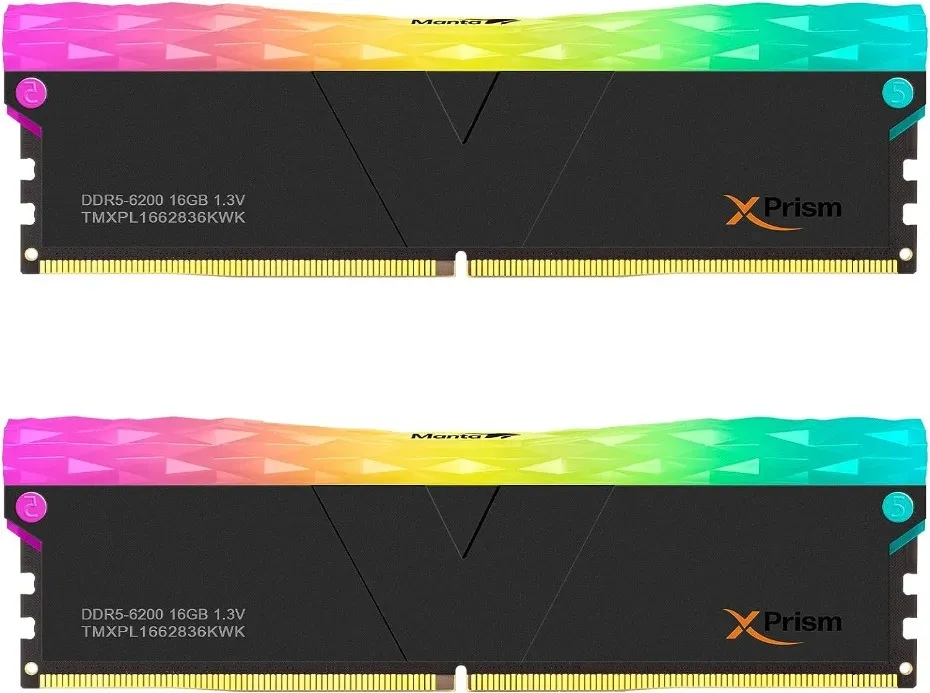 Beste Ram Gaming V Color Manta Xprism DDR5 7200 C36