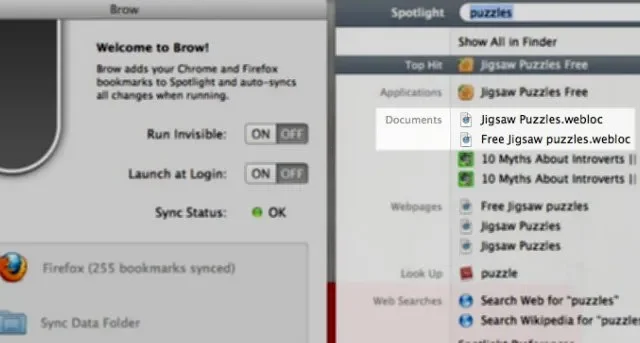 Recherchez les favoris de votre navigateur à partir de Spotlight sur Mac