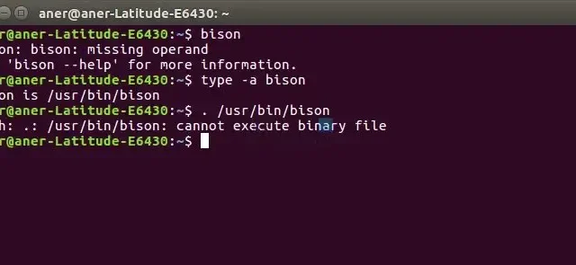 Correzione Impossibile eseguire il file binario: errore di formato Exec