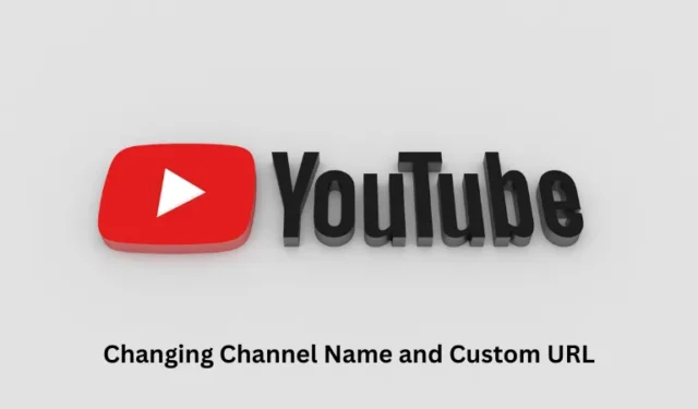 Como alterar o nome do canal do YouTube e o URL personalizado