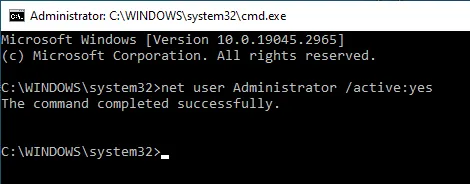 cmd_create 管理員重新命名使用者資料夾 Windows 10
