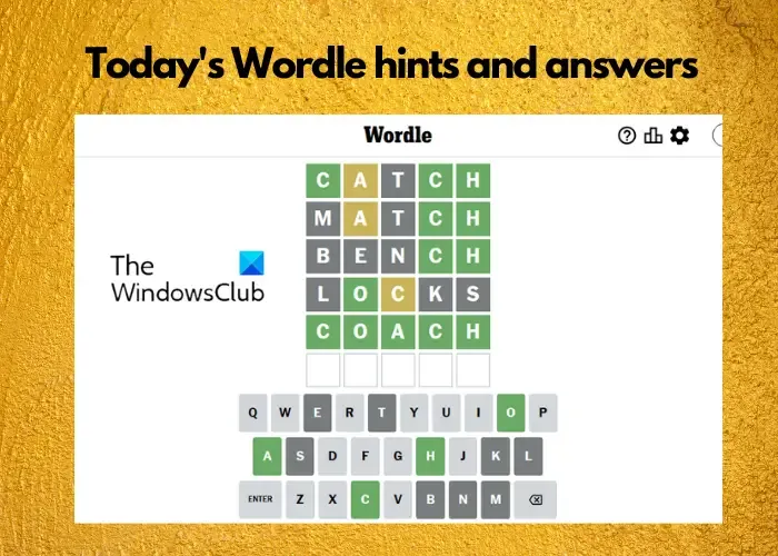 Die heutigen Wordle-Hinweise und Antworten