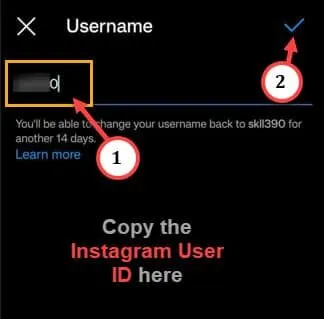 Comment copier le lien de votre profil URL Instagram sur Android