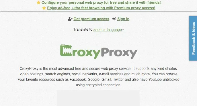 Gratis proxysites om websites te deblokkeren