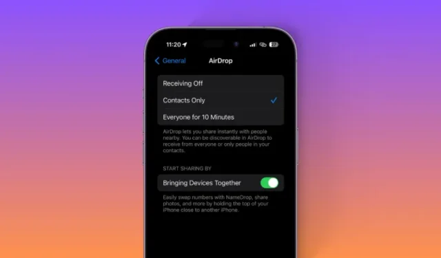 Hoe u het delen van contacten in iOS 17 kunt uitschakelen