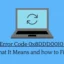 Fehlercode 0x8DDD0010 – Was es bedeutet und wie man es behebt