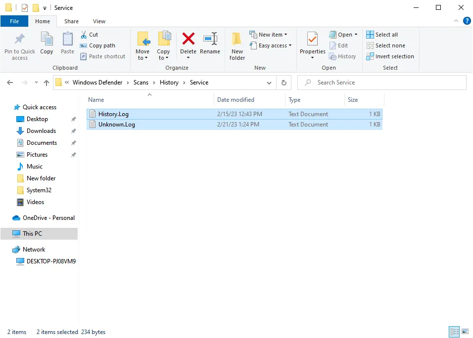 Löschen Sie Dateien, um Windows-Sicherheitsmaßnahmen zu beheben. Empfohlen