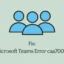Come risolvere l’errore Microsoft Teams caa70004 in Windows