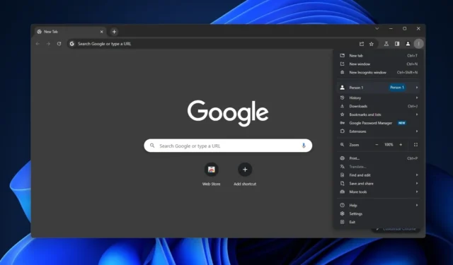 De nieuwe functie van Google Chrome laat zien hoeveel RAM een tabblad gebruikt op Windows 11