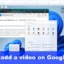 Cómo agregar un vídeo en Google Docs