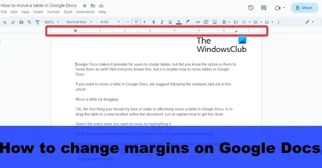 Hoe u marges op Google Documenten kunt wijzigen