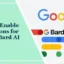 Hoe u extensies voor Google Bard AI kunt inschakelen