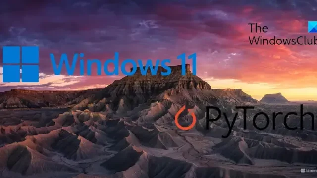 Comment installer PyTorch dans Windows 11