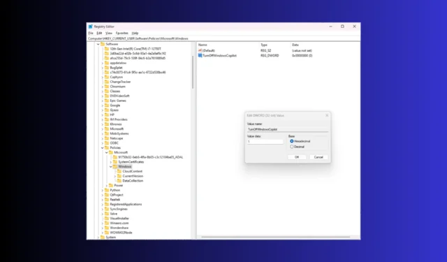 Cómo eliminar Windows Copilot en Windows 11