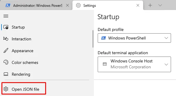 Como redefinir o terminal do Windows para as configurações padrão