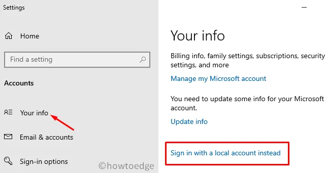 Compte d'utilisateur local - supprimer le mot de passe de connexion Windows 10