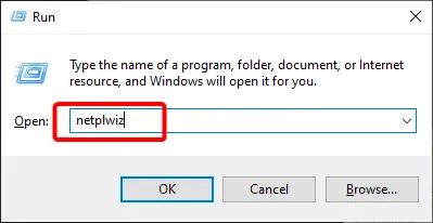 netplwiz 刪除 Windows 10 密碼