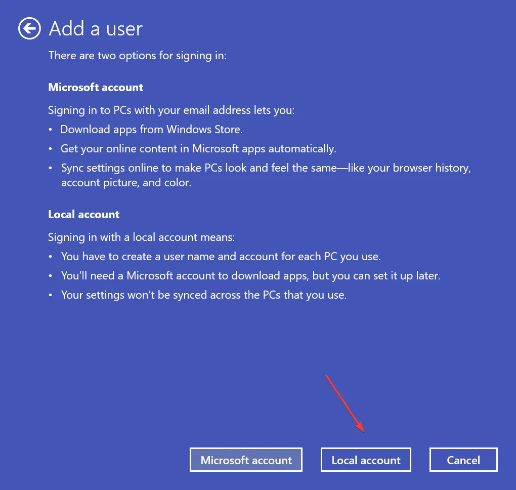 本機帳戶可刪除 Windows 11 中其他應用程式所使用的帳戶